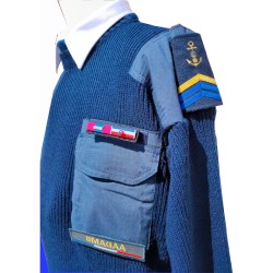 Pull Bleu Marine Col rond Edition Limitée