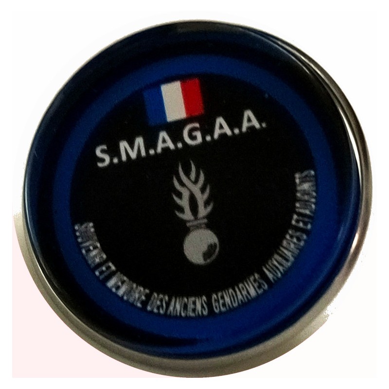 Broche SMAGAA édition verre