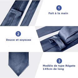 Cravate Régate Bleue