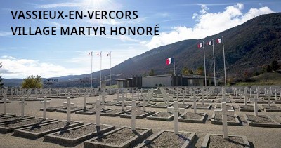 Hommage Village Martyr Vassieux-en-Vercors