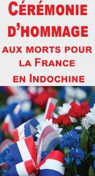 Cérémonie fin de la guerre d'Indochine