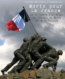 Journée commémoration aux Morts pour la France