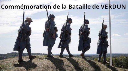 Cérémonie 108ème Anniversaire de la Bataille de Verdun 